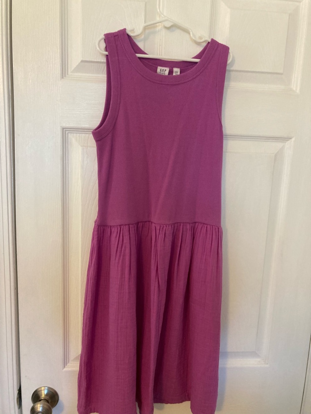 GAP Girls Sleeveless Purple-Pink Tank Dress